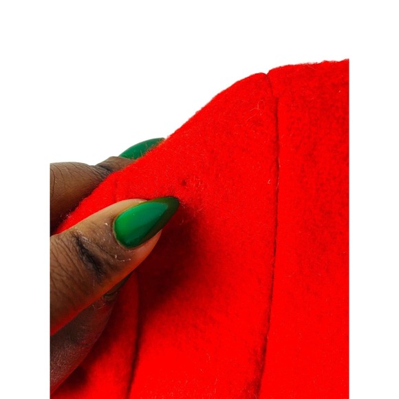 L.L Bean Womens Cardigan Sweater Button Up Front Long Sleeve Red Size Small - Picture 4 of 10